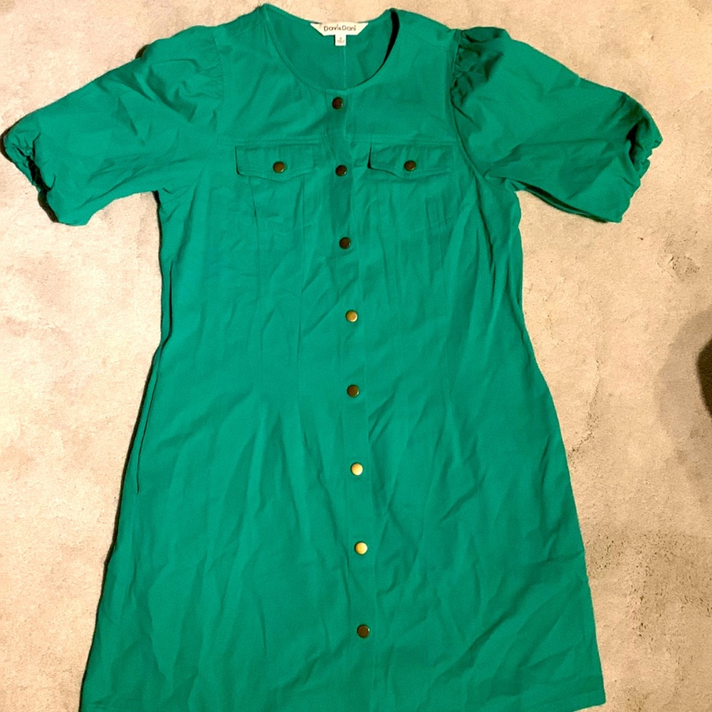 Green dress
